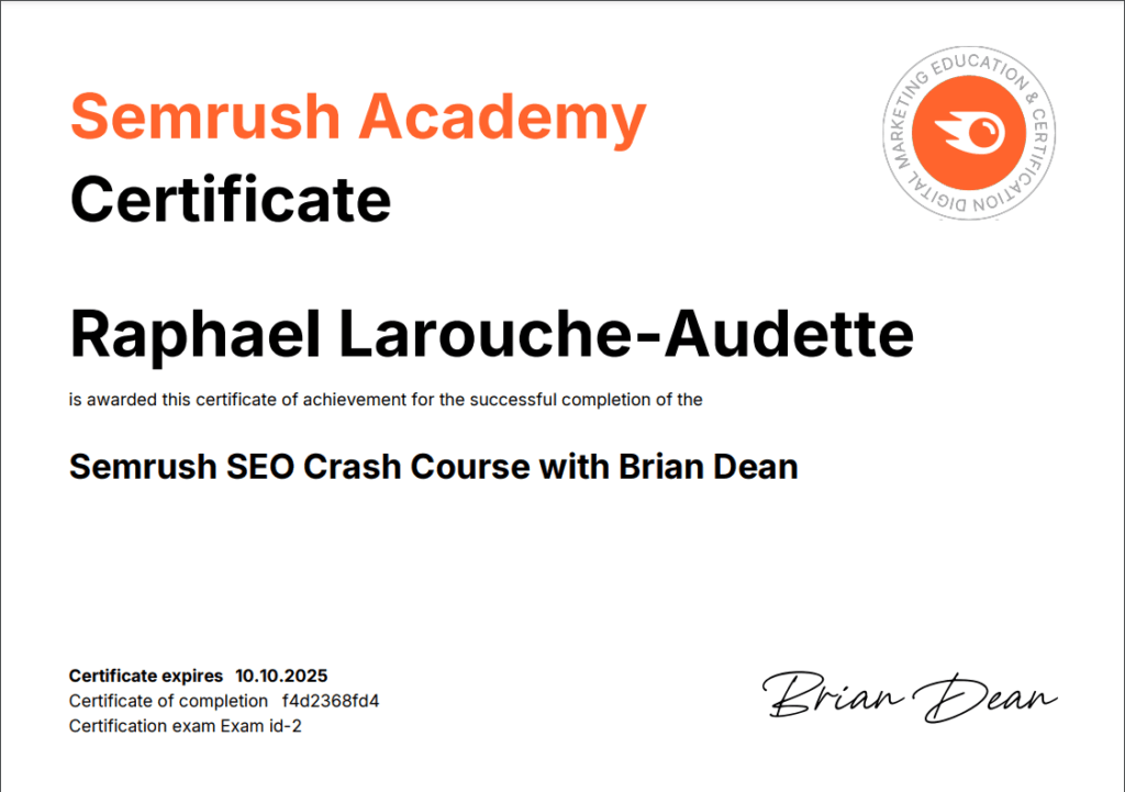 SEO Crash Course with Brian Dean