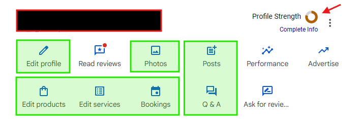 Full Description on Google Business Profile